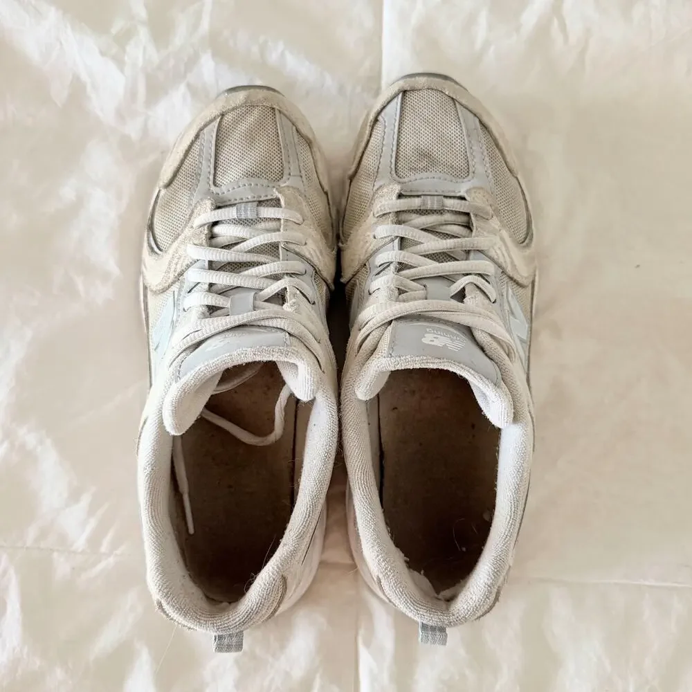 New Balance 530 Sea Salt Sneakers Women’s 8 Men’s 6.5 Gray White Dad Shoes - Picture 7 of 11